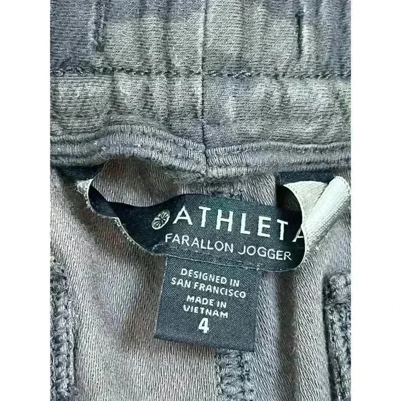 Athleta Farallon Jogger Camo Print Women's 4 Pull On Drawstring Athleisure - Picture 3 of 10
